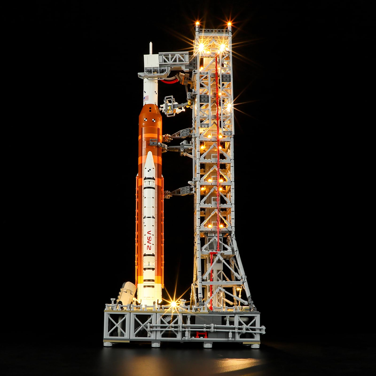 LIGHTAILING LED Light Kit for LEGO NASA Artemis Space Launch System 10341 - Compatible Building Blocks Model - DIY Lighting Set for LEGO Enthusiasts & Space Fans - Perfect for Home Decoration, Gifts, and Display Showcase