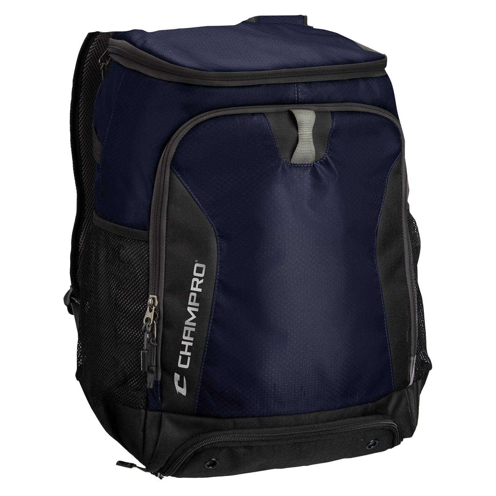 CHAMPRO Fortress 2 Sports Backpack - Durable Gym Bag for Basketball, Football & Baseball | Perfect for Training, Travel & School Backpack Organization