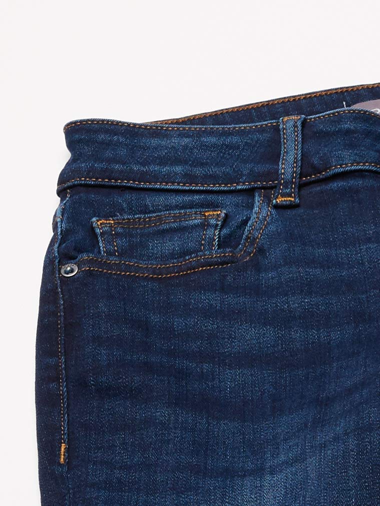 DL1961 Women's Emma Instasculpt Low Rise Skinny Fit Jeans - Stretchy Slimming Denim Pants for Everyday Wear & Night Out