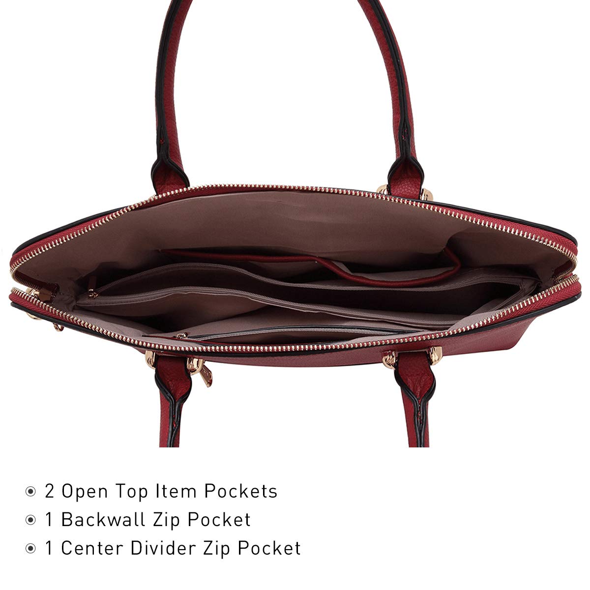 Dasein 14 Inch Laptop Bag for Women - Large Capacity Professional Messenger Bag for Business, Office & Work - Stylish & Durable Computer Shoulder Tote Bag (Perfect for Commuting, Business Trips & Daily Office Use)