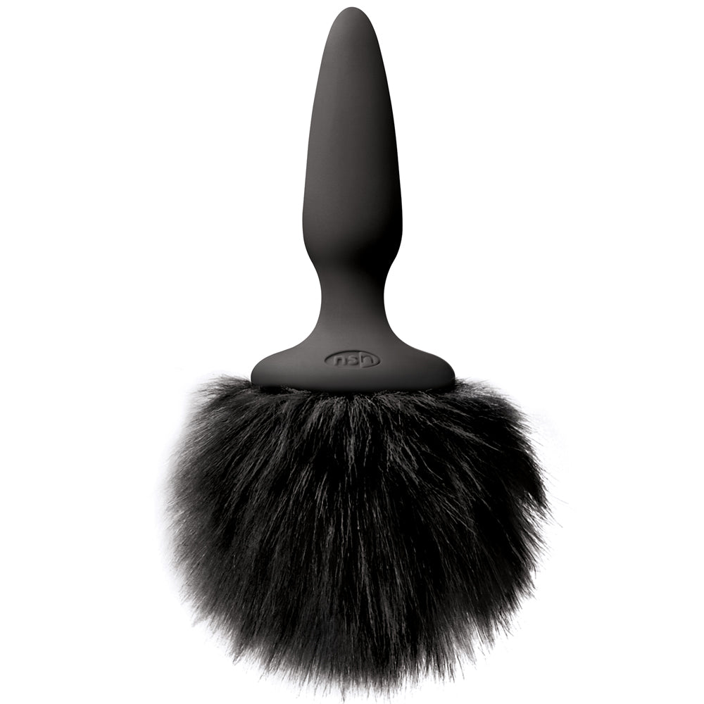 Premium Mini Bunny Tails Silicone Butt Plug - Soft Flexible Anal Toy for Beginners & Adults - Perfect for Role Play, Cosplay & Sensual Play