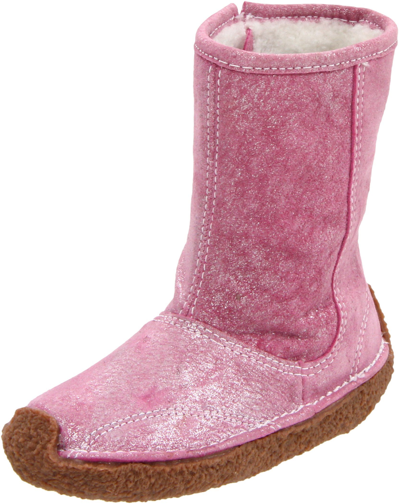 Morgan & Milo Woodstock Furry Boots for Toddler & Little Kids - Warm Winter Snow Boots with Non-Slip Sole | Perfect for Outdoor Play, Snow Days & Cold Weather Adventures