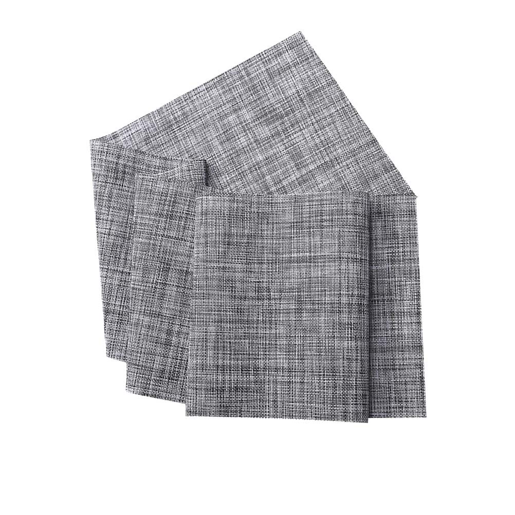 Japanese Style Woven Table Runner - Heat Insulation Tablecloth for Dining Table Decor (Grey) | Perfect for Home, Restaurant, and Party Decorations