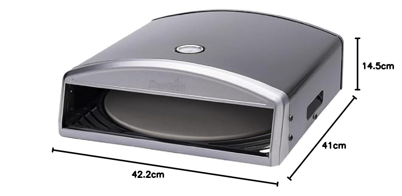 Char-Broil Outdoor Pizza Oven - Portable Gas Pizza Maker for Backyard, Patio & Camping - Perfect for Homemade Pizza, Baking & Grilling