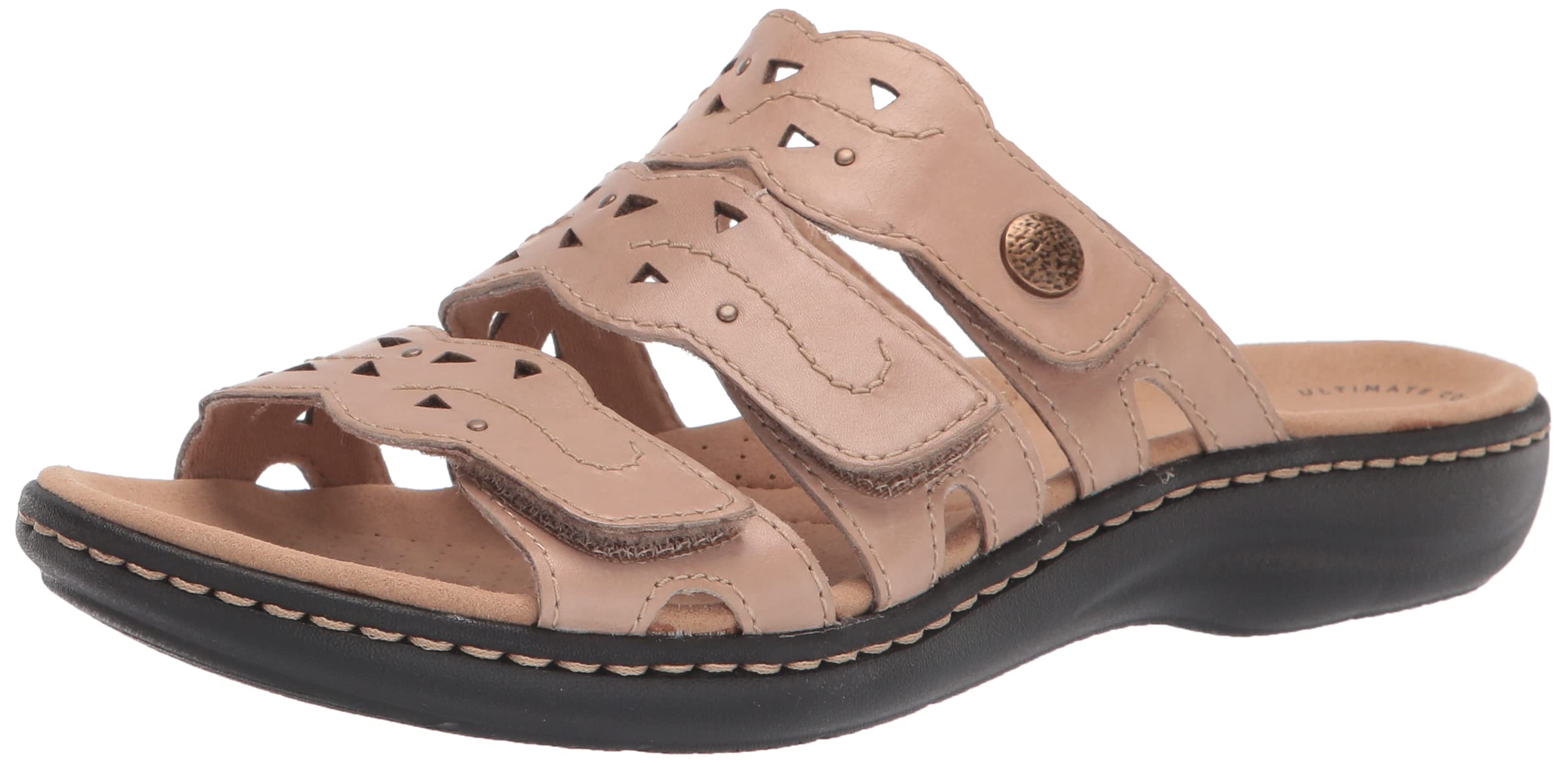 Clarks Women's Laurieann Echo Flat Sandal - Comfortable Casual Sandals for Women | Perfect for Beach, Vacation & Summer Outfits