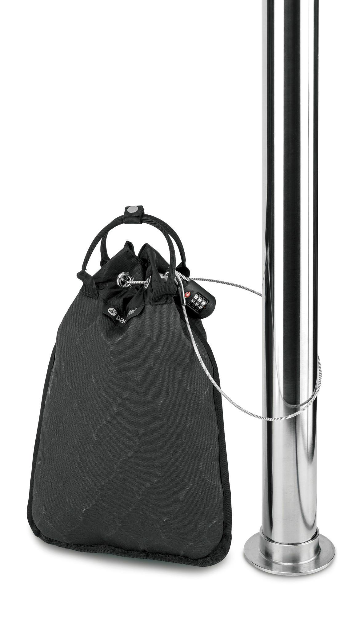 Pacsafe Travelsafe 5L GII Portable Anti-Theft Travel Safe Bag - Secure Your Valuables for Hotels, Beaches & Backpacking Trips