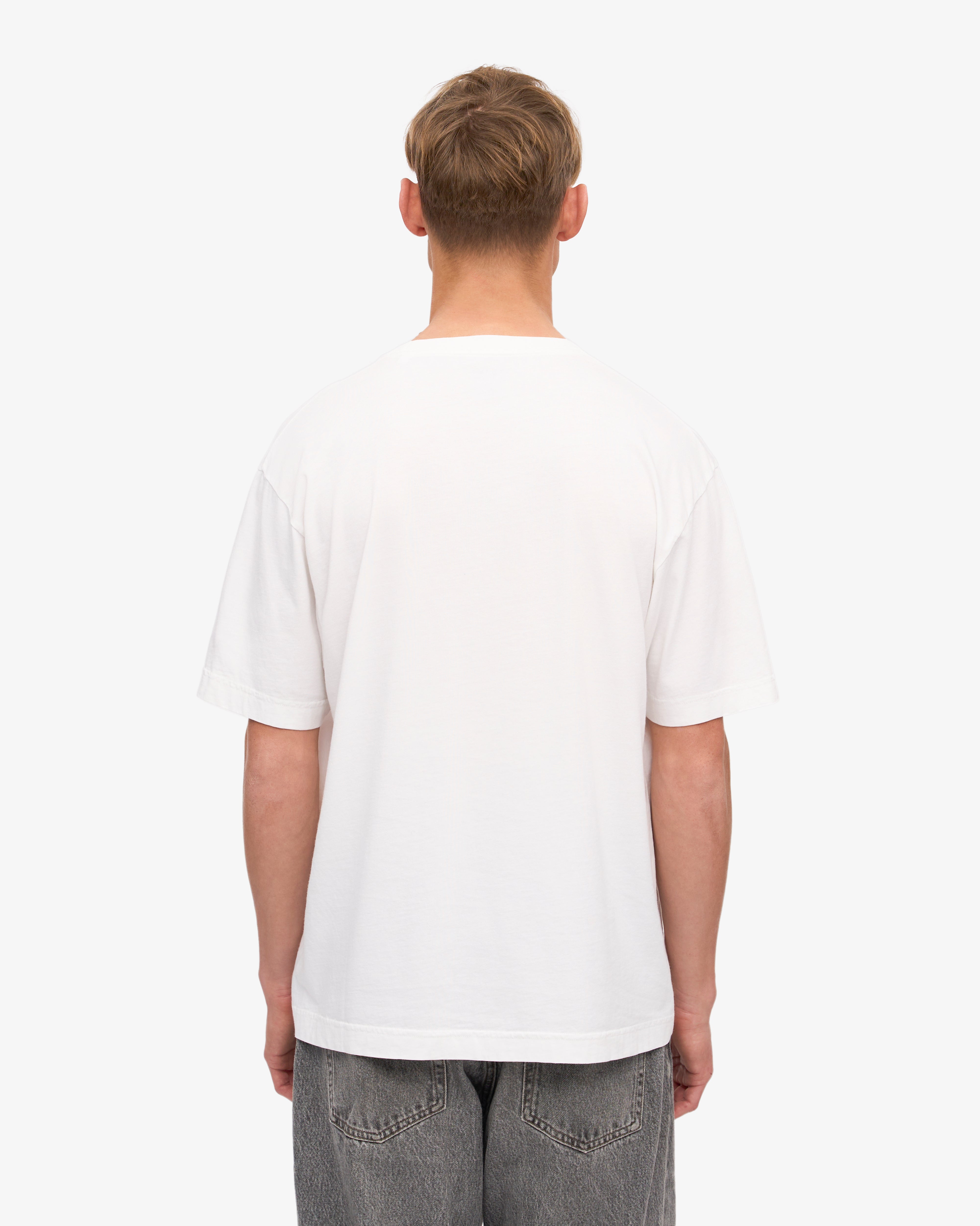 Oversized Organic Cotton T-Shirt for Women - Soft & Breathable Optical White Tee - Perfect for Casual Wear, Loungewear & Everyday Outfits