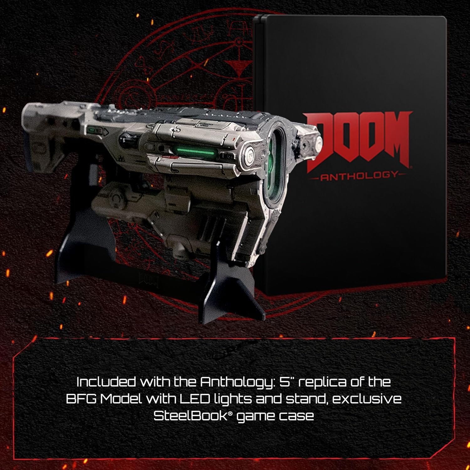 Doom Anthology Collector's Edition - PS4 & PS5 Game Bundle | Ultimate Action-Packed Horror Shooter for Gamers | Perfect for Halloween Gaming & Horror Fans