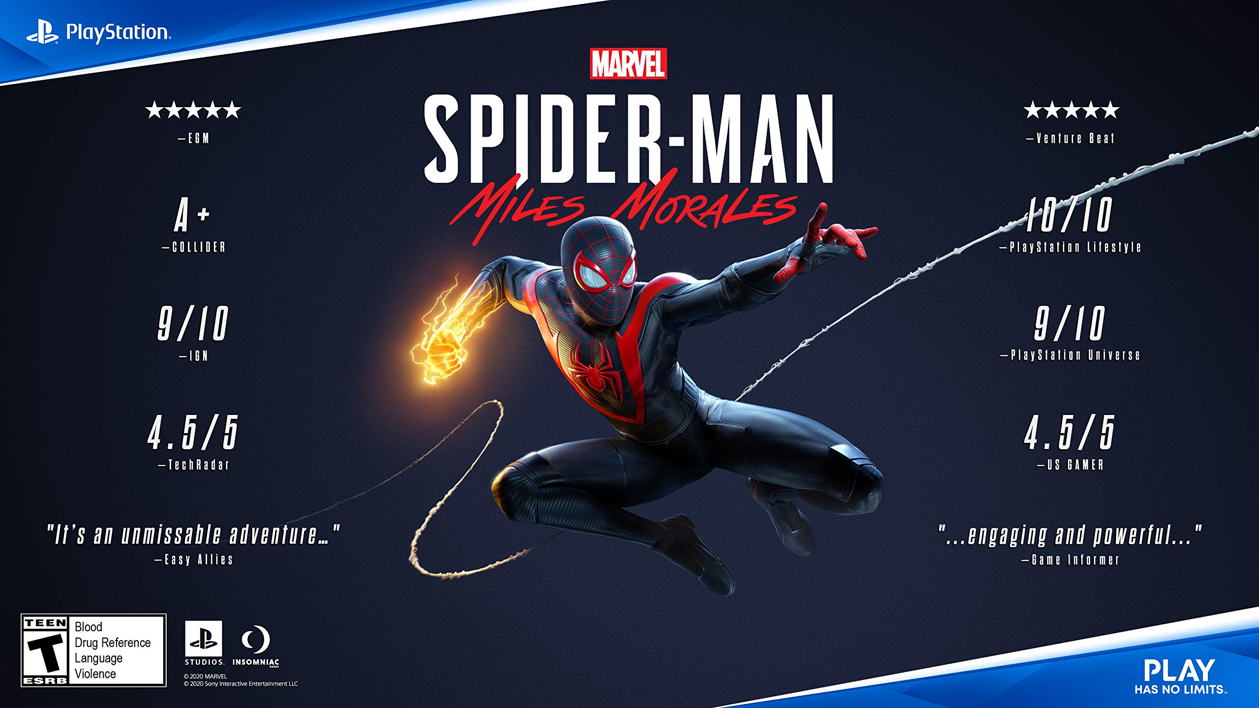 Marvel's Spider-Man: Miles Morales - PS4 Game | Action-Adventure Superhero Video Game | Perfect for Marvel Fans & Gamers | Play at Home or Gift for Spider-Man Lovers