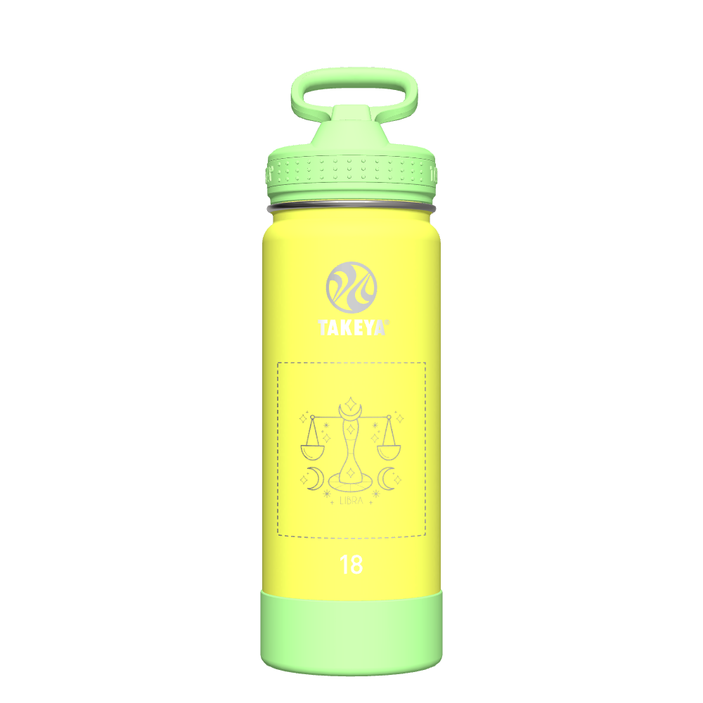 Glow in The Dark Water Bottle for Kids with Straw Lid - Customizable Name - Perfect for School, Sports & Outdoor Activities