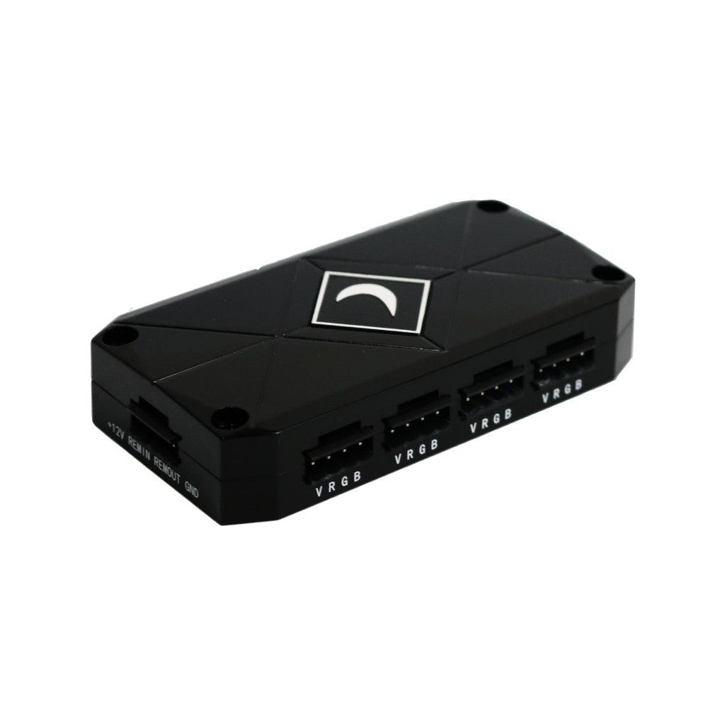 Diamond Audio DARGB8A RGB LED Controller - 8-Channel APP & Remote Control with Trigger for Car Audio, Home Theater, and Stage Lighting Systems