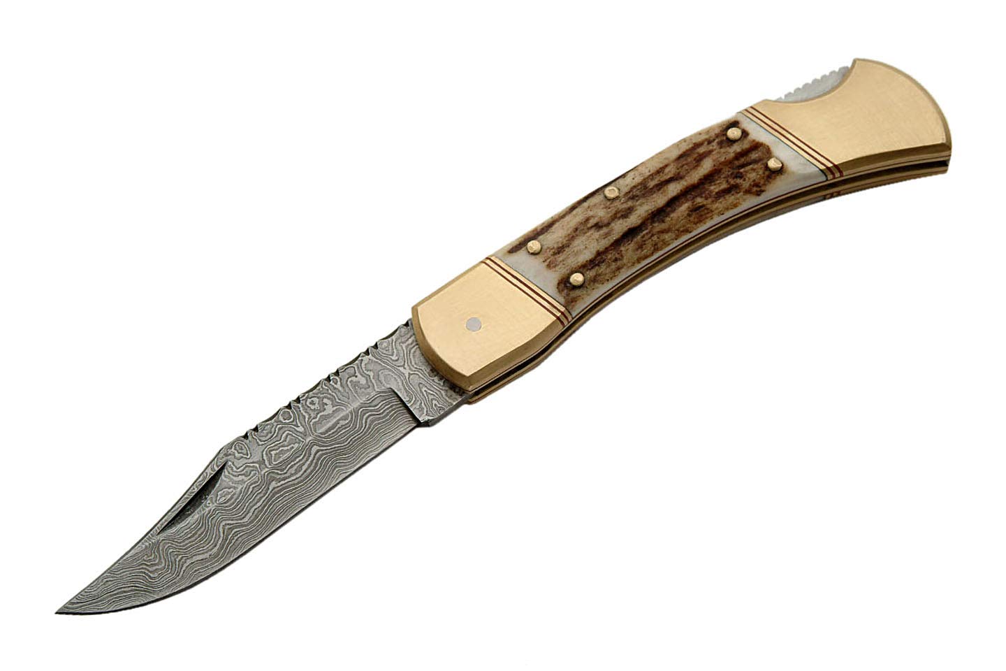 Szco Supplies Premium Filework Folder Hunting Knife - Tactical Outdoor Knife for Camping, Hunting & Survival Gear | Durable Stainless Steel Blade with Wood Handle