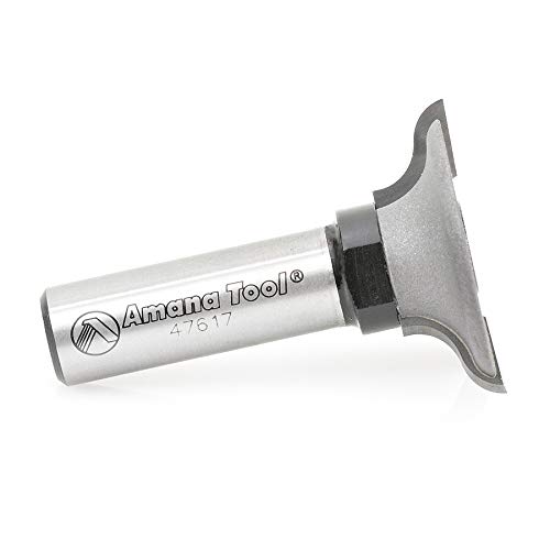 Amana Tool 47617 Stub Spindle with Screw - CNC Router Bit for Woodworking, Milling & Engraving | Perfect for Cabinets, Furniture & DIY Projects