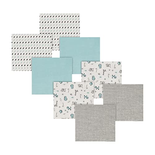 Cudlie 8 Pack Soft Baby Receiving Blankets - Ultra Gentle Swaddle Blankets for Newborns, Infants, Boys & Girls - Perfect for Swaddling, Nursing, Stroller & Crib Use