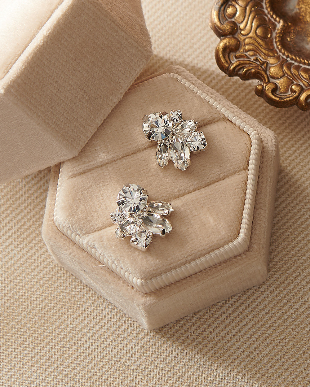 Janelle Stud Earrings - Elegant & Hypoallergenic Earrings for Women | Perfect for Everyday Wear, Parties & Gifts