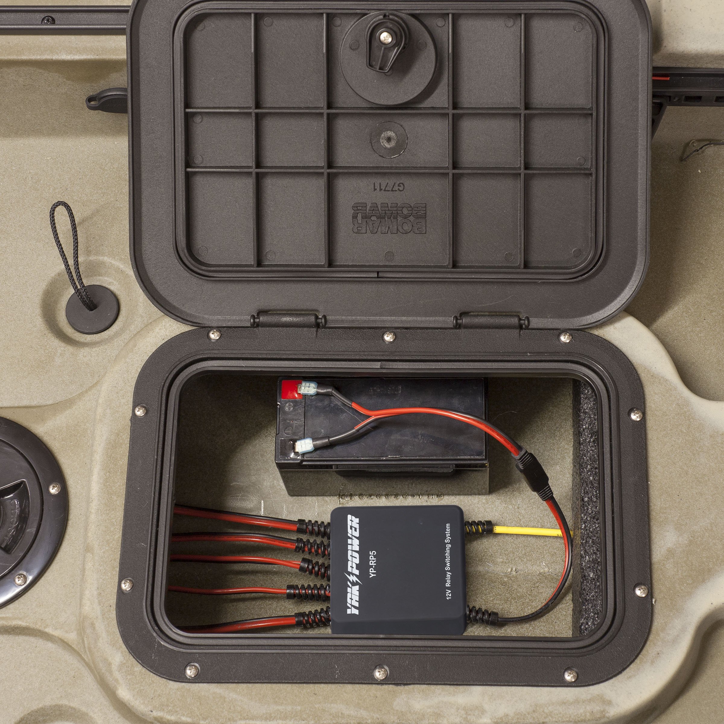 Yak-Power Plug and Play Complete System for RV, Boat, and Off-Grid Power Solutions - Portable Solar Charging Kit with Inverter and Battery Management