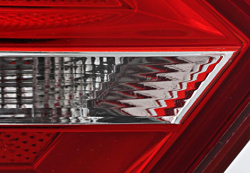 Volkswagen Jetta Inner Tail Lights Lamps Set - Compatible with 2011-2014 Models (Driver & Passenger Side) - Perfect for Night Driving Safety and Car Customization