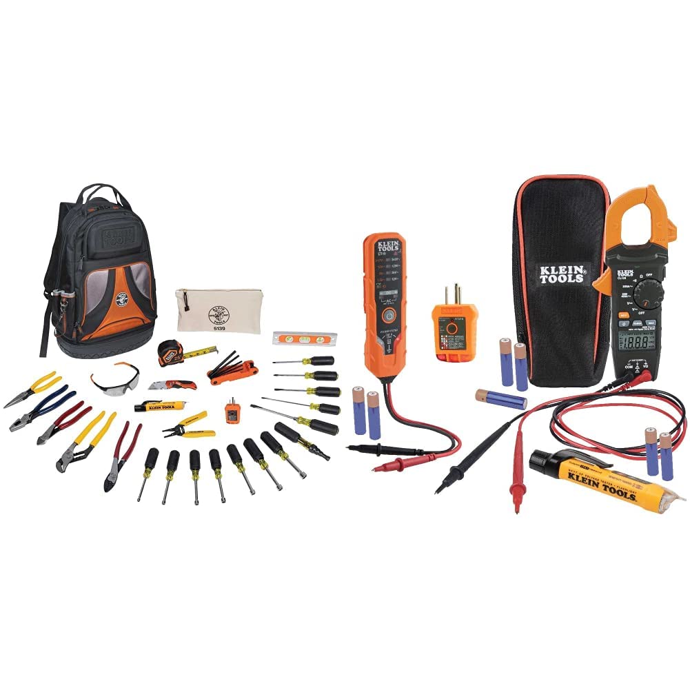 Klein Tools Kit - Hand & Voltage Tester for Electricians