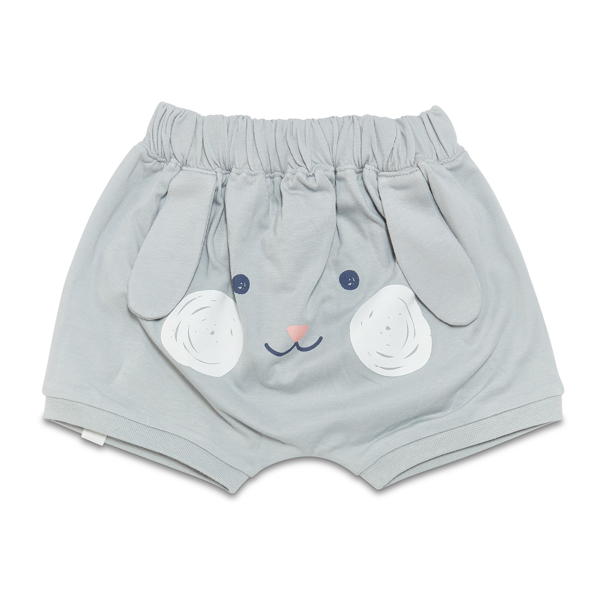 Organic Bunny Bloomers for Babies - Pearl Blue Soft Cotton Bloomers for Newborns & Toddlers - Perfect for Easter, Photo Shoots & Everyday Wear