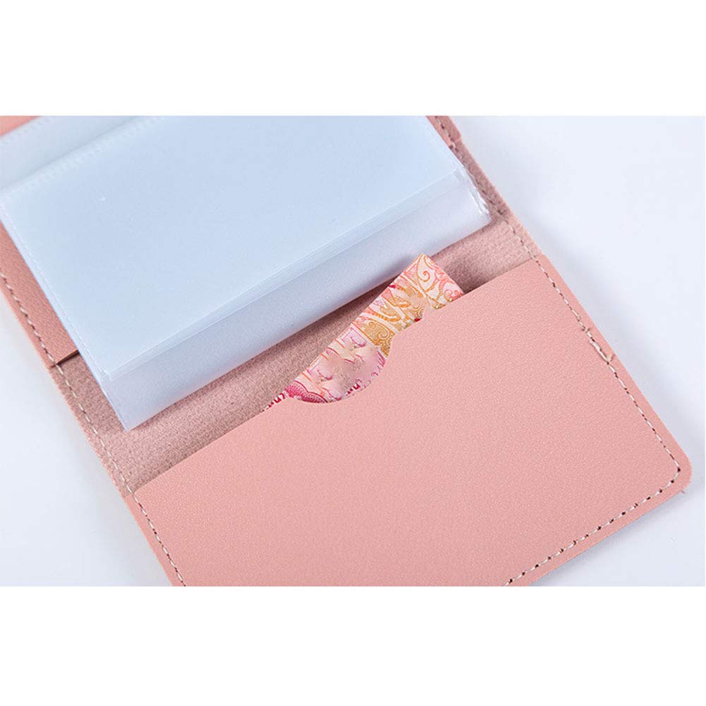 Premium PU Leather Card Holder - Slim Multi Card Case Wallet for Men & Women - Holds Debit, Credit, Business & ID Cards (7.5x11cm, Blue) - Perfect for Travel, Work & Everyday Use