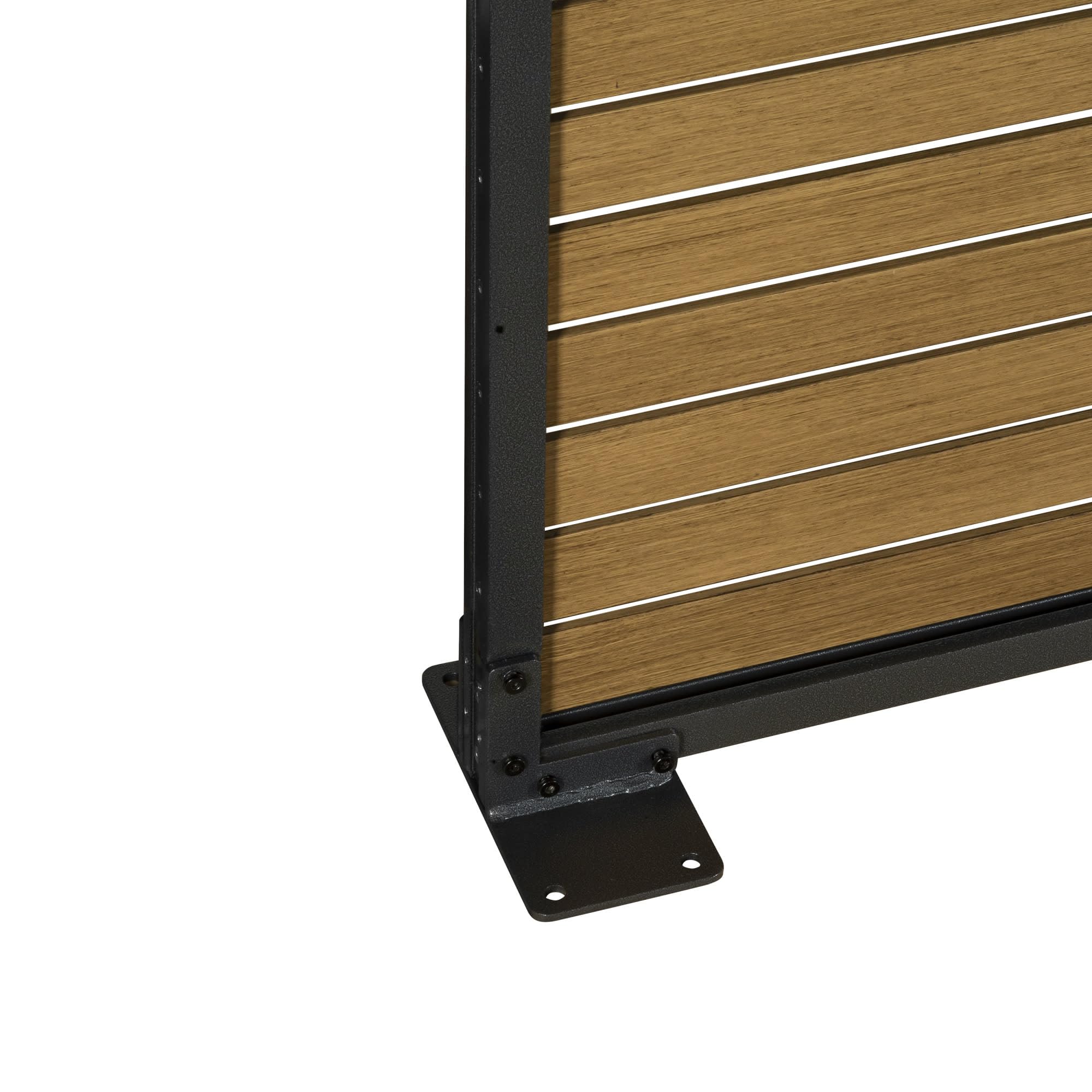 Sojag 099-9167528 Outdoor Privacy Screen and Slat Panel Wall - Woodlike Finish for Patio, Deck, and Garden Privacy Protection | Weather-Resistant & Durable Design