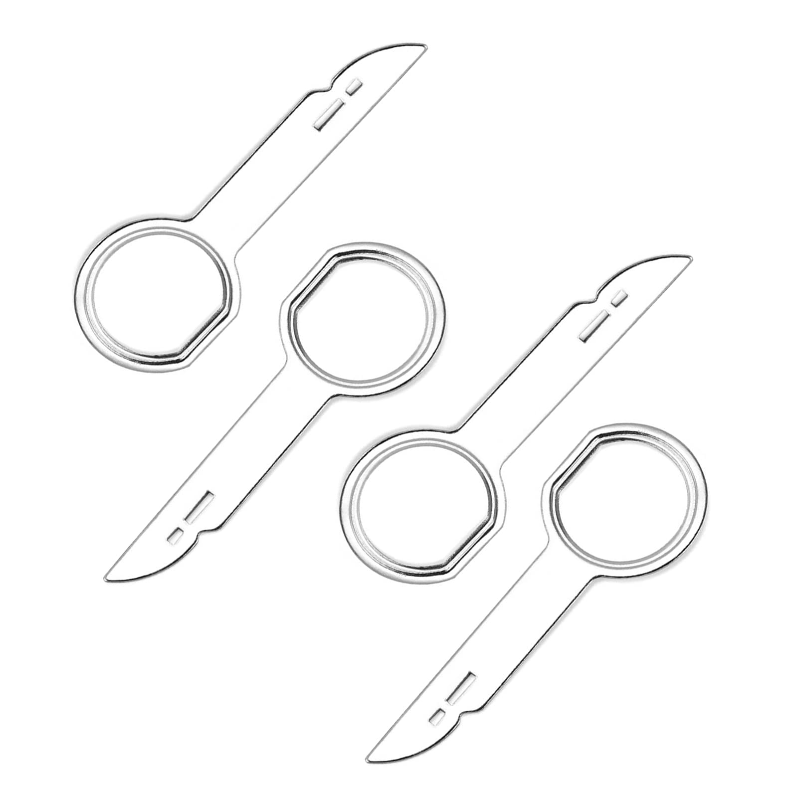 Ford Volkswagen Audi Mercedes Radio Removal Tool Key Set - 4PCS Car CD DVD Player Disassembly Keys for Easy Stereo Installation & Removal