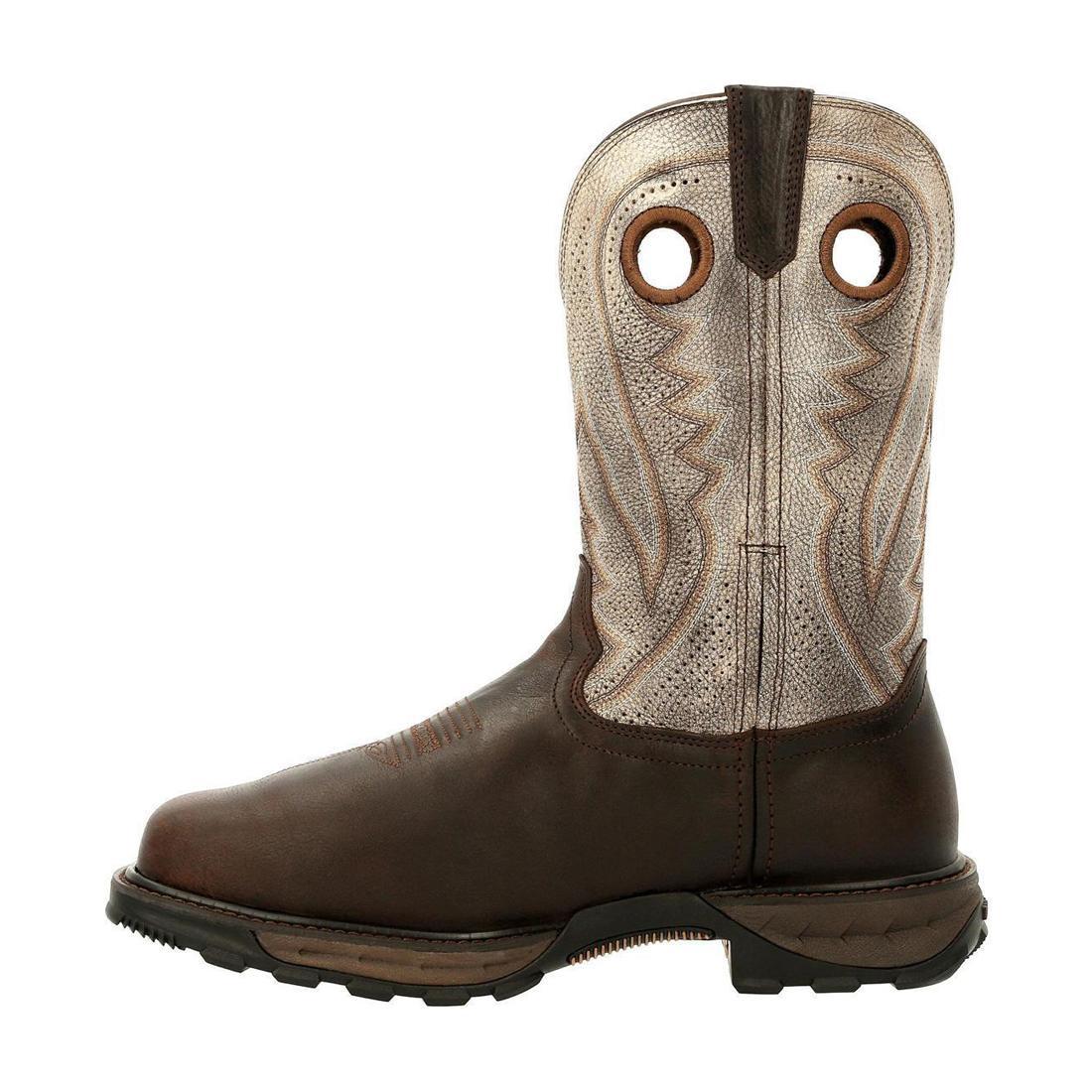 Maverick XP Composite Toe Met Guard Ventilated Western Work Boots for Men - Safety Work Shoes for Construction, Oil Rig & Ranch - Comfortable & Durable for Long Shifts