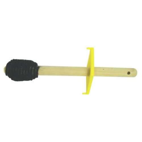 Dope Brushes - 12 Pack Natural Tampico Fiber Paint Brushes, 2.5 Inch Wood Handle for Professional Painting, Staining & Varnishing - Perfect for DIY Projects, Furniture Restoration & Artistic Creations