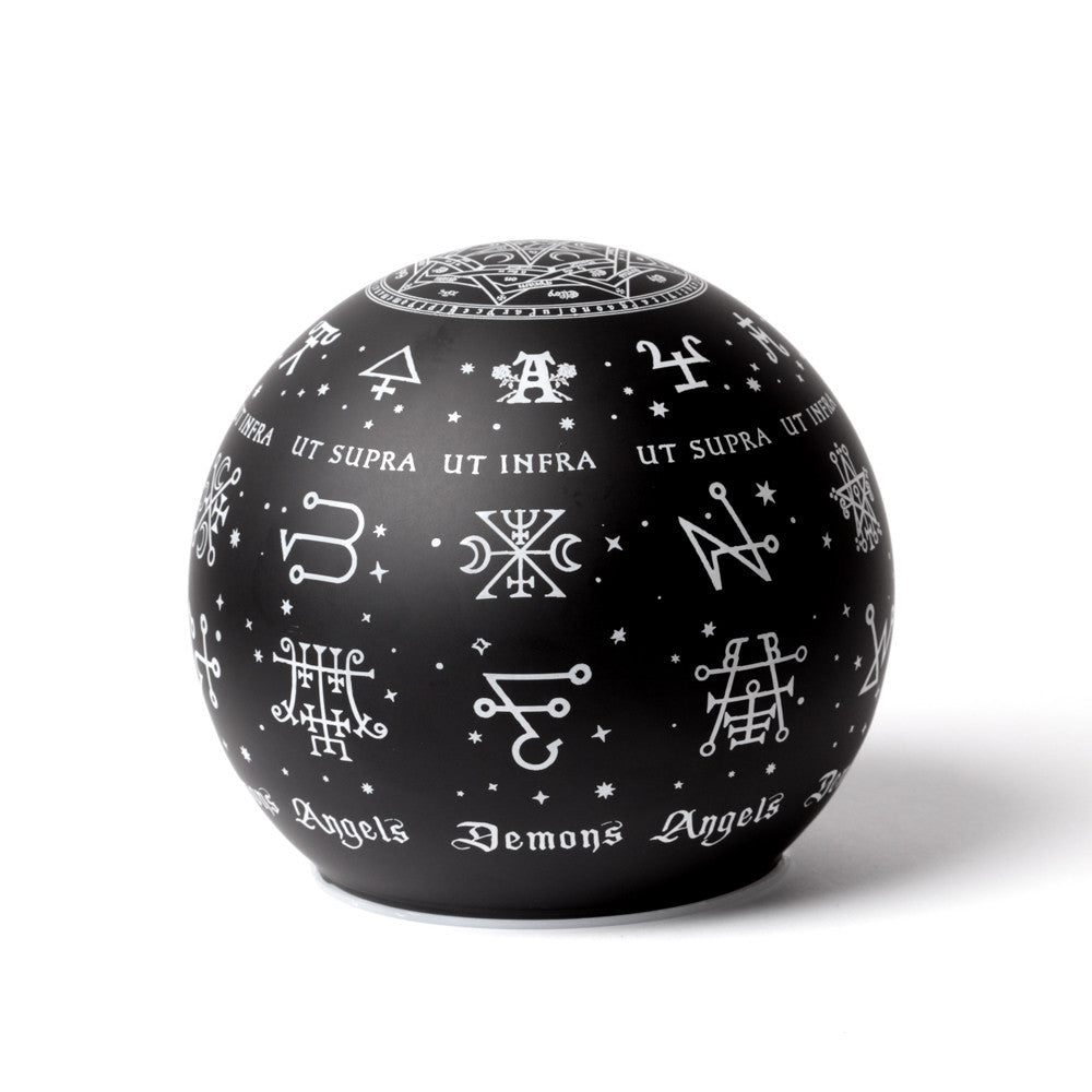 Angels and Demons LED Night Light Globe - Perfect for Kids' Bedrooms, Nurseries & Home Decor