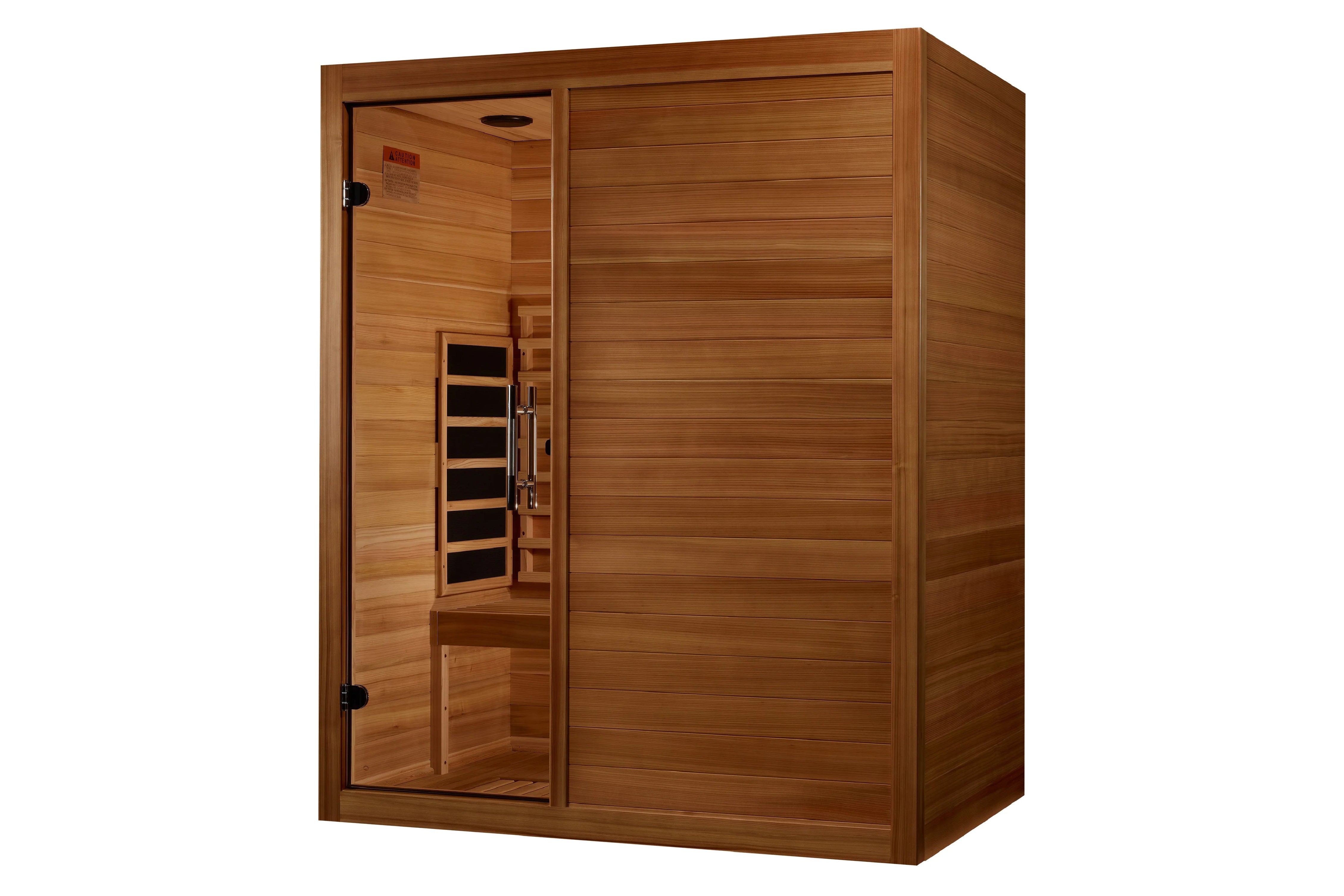 Maxxus S Line 3 Person Full Spectrum Infrared Sauna for Home Spa - Detox, Relaxation & Pain Relief - Perfect for Family Wellness & Home Gym (Summer Sale)