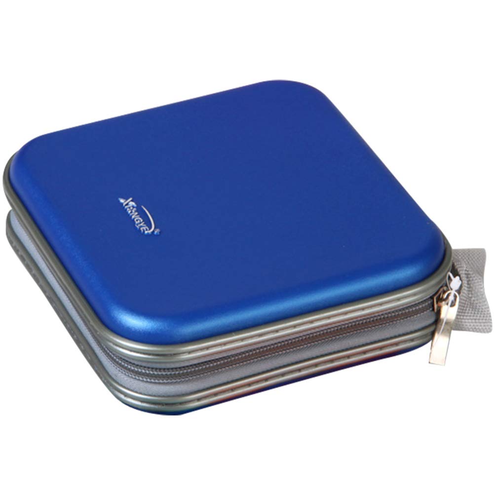 VICASKY 52 Capacity Lip Gloss Storage Case - Portable Binder Holder for Makeup Organizer, Travel & Cosmetic Storage | Perfect for Travel, Home & Salon Use