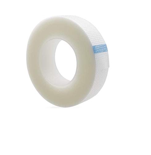 Premium Medical Tape for Eyelash Extensions - White Silk Paper Under Eye Patches (PE Material, 4.5m Roll) - Ideal for Lash Artists & Salon Professionals