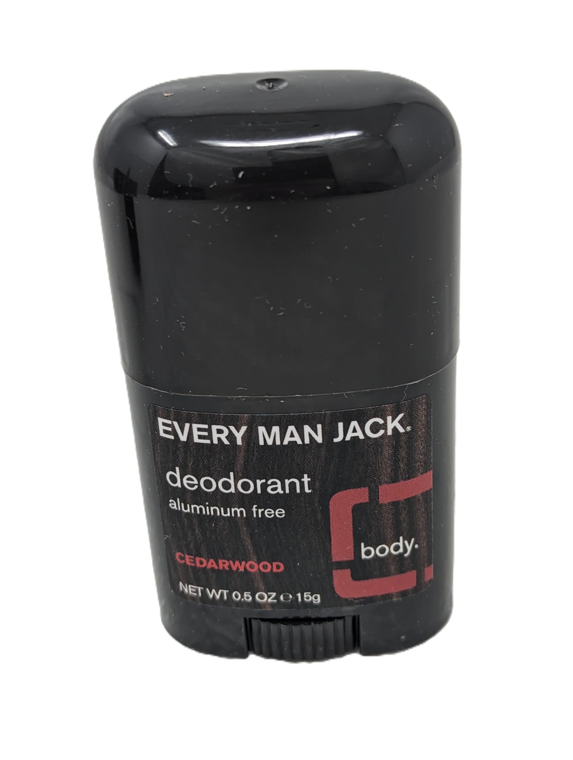 Every Man Jack Cedarwood Scented Body Wash & Deodorant Travel Set - Natural Men's Grooming Kit for Gym, Travel & Daily Use
