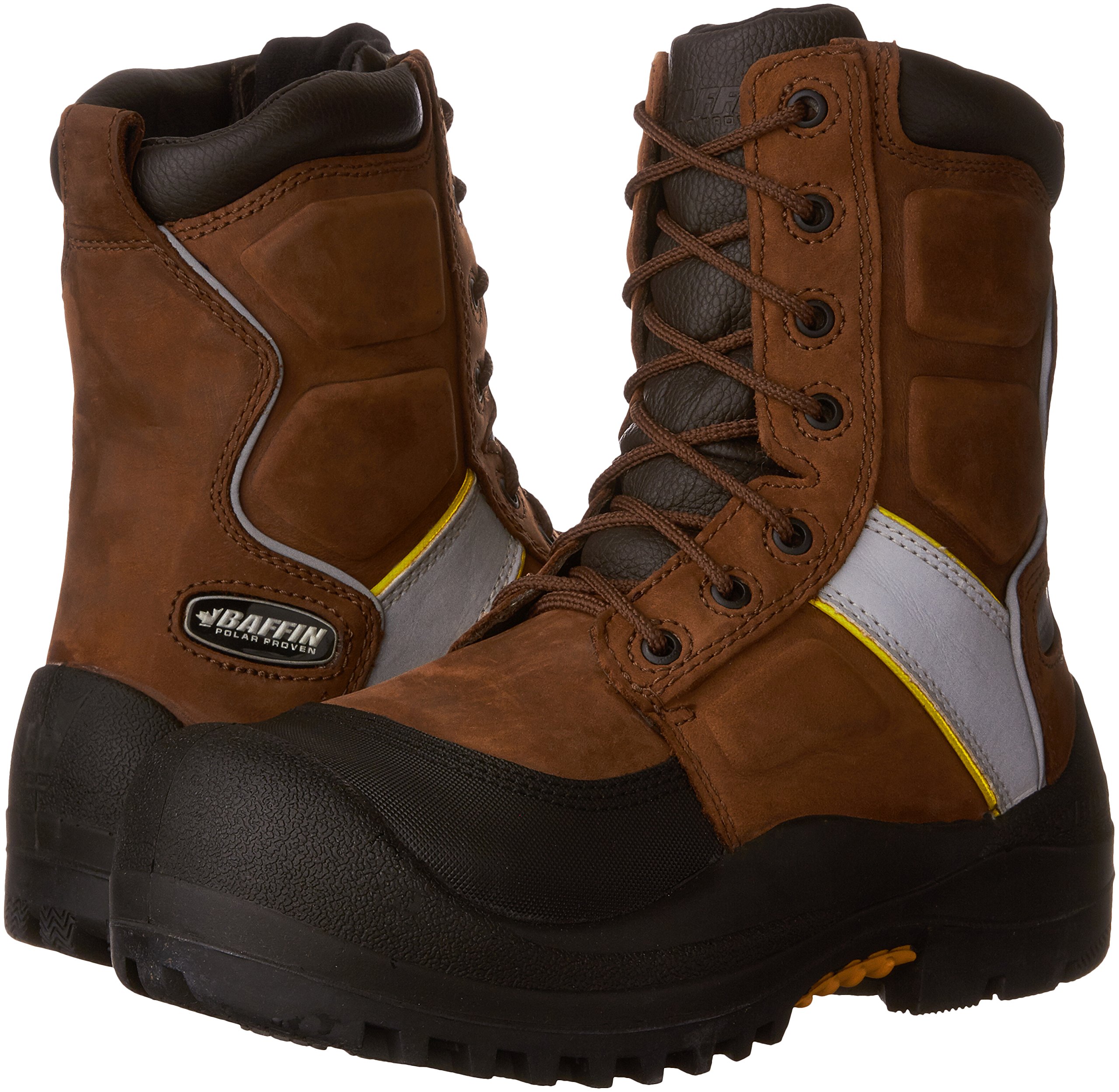 Baffin Premium Industrial Insulated Work Boots for Men - Heavy Duty Winter Safety Shoes for Construction, Oil Rig & Outdoor Jobs in Extreme Cold Weather