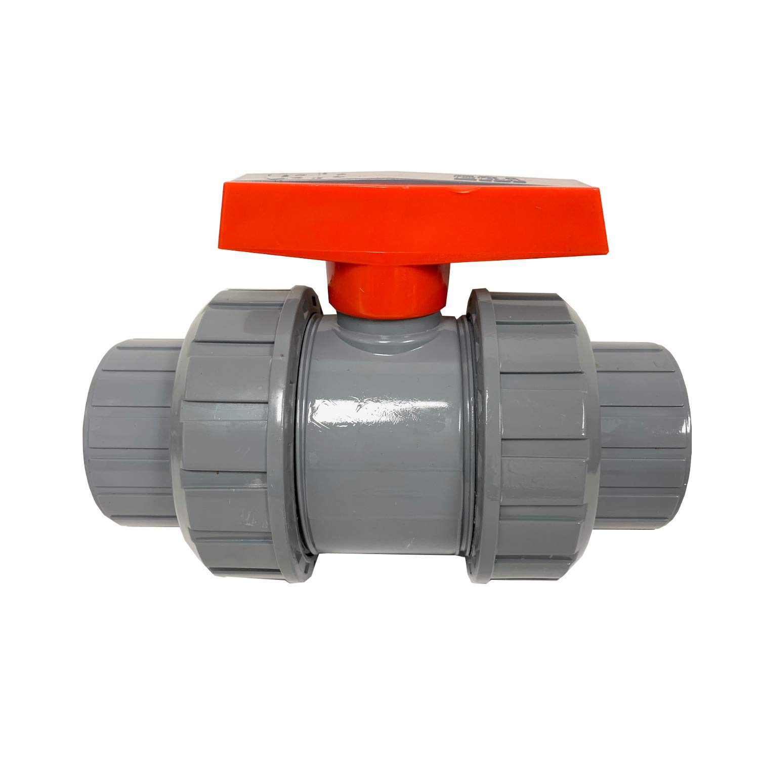4 Inch SCH 80 CPVC True Union Ball Valve with Socket Ends - Ideal for Industrial Piping, Water Treatment & Chemical Processing Systems