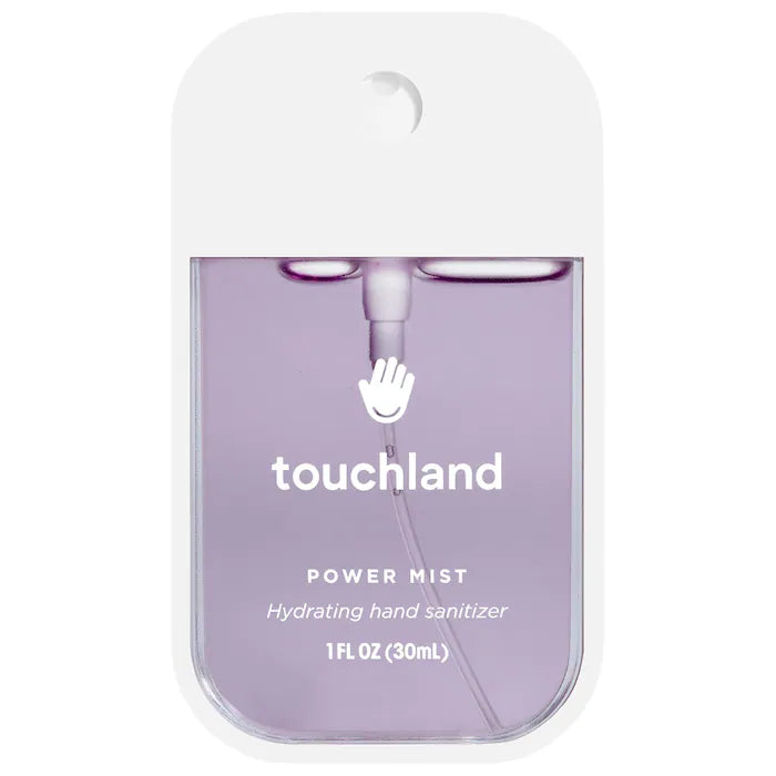 Power Mist Hand Sanitizer & Moisturizer by Touchland | Alcohol-Based Hydrating Hand Spray for On-the-Go Use | Travel, Office, Gym & Daily Hygiene Essential