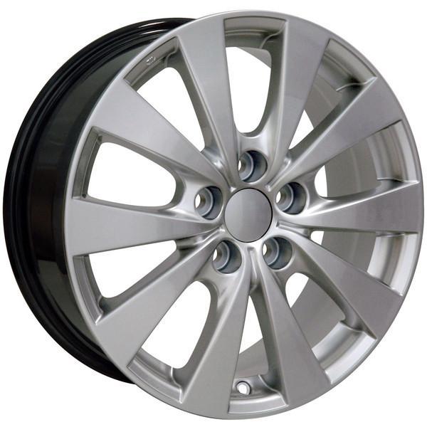 17 Inch Hypersilver Alloy Wheel Replacement for Toyota Sienna 1998-2017 | OEM Style Replica Rim 9489834 | Perfect for Off-Road, Daily Commute & Car Upgrades