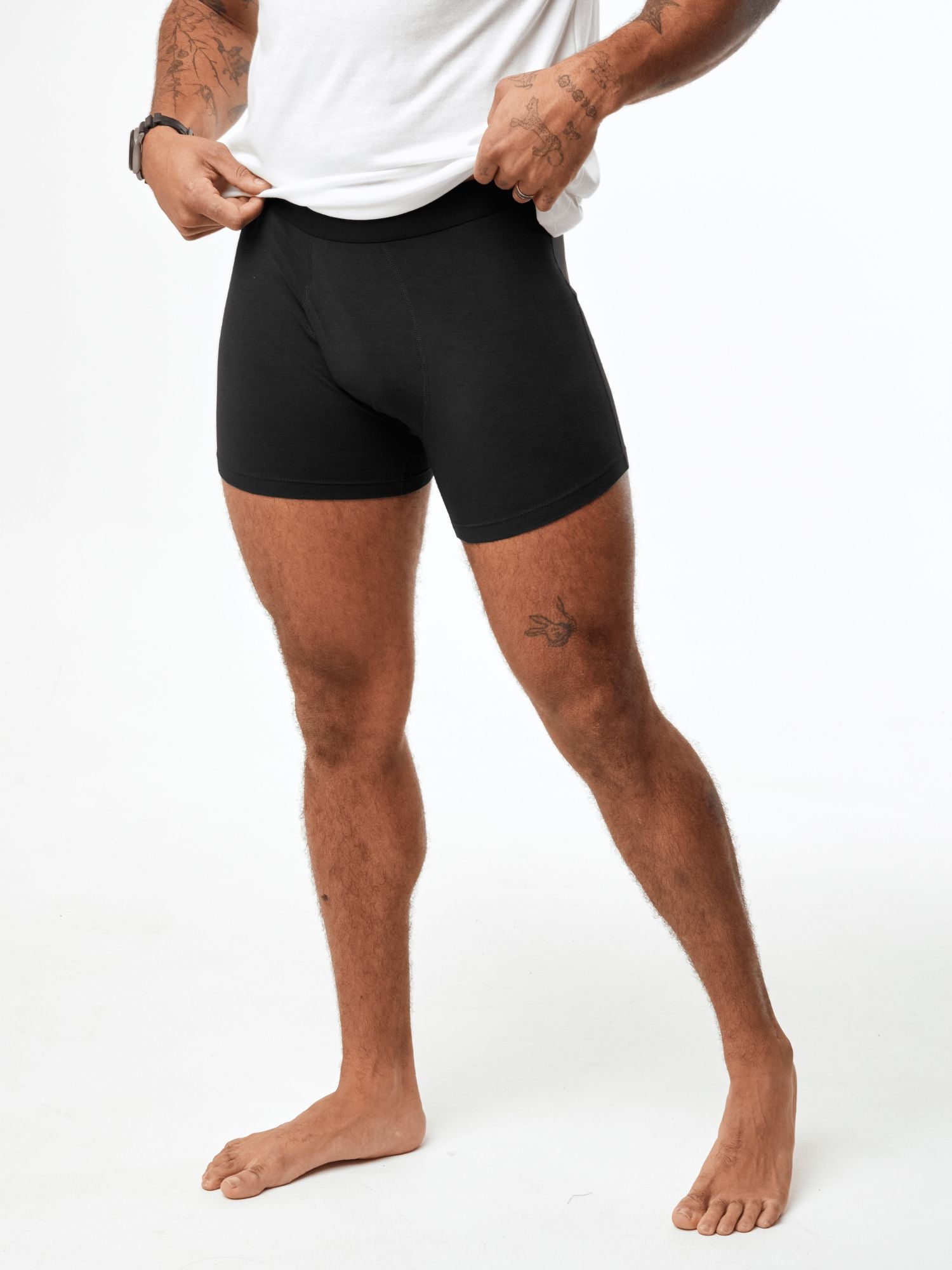 Premium Men's Boxer Briefs 3-Pack - Soft Cotton Underwear for Comfort & Support - Perfect for Workout, Travel & Everyday Wear