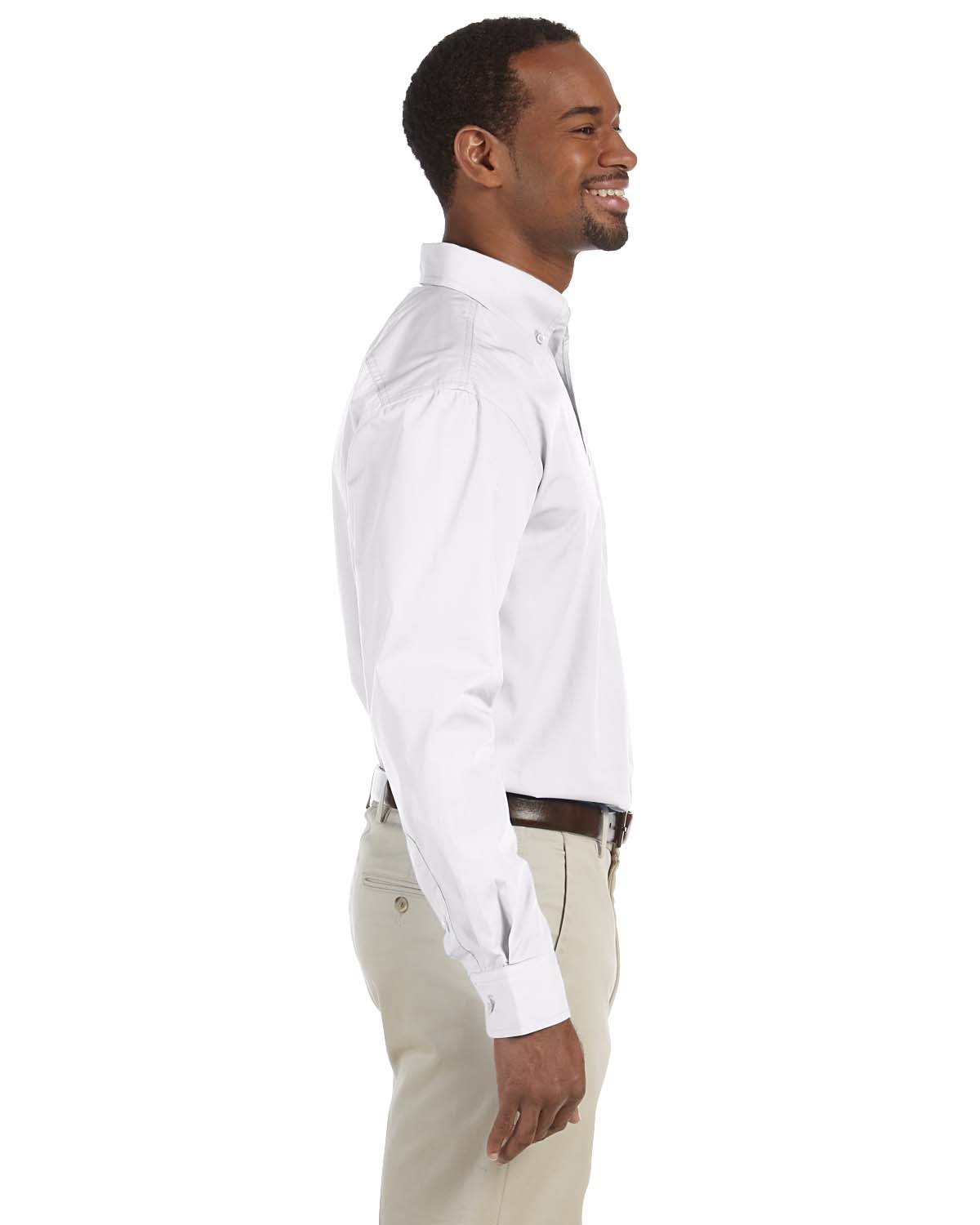 Premium Men's Tall Dress Shirt - Slim Fit Poplin Button Down Shirt for Business & Formal Occasions | Office Wear, Weddings & Special Events