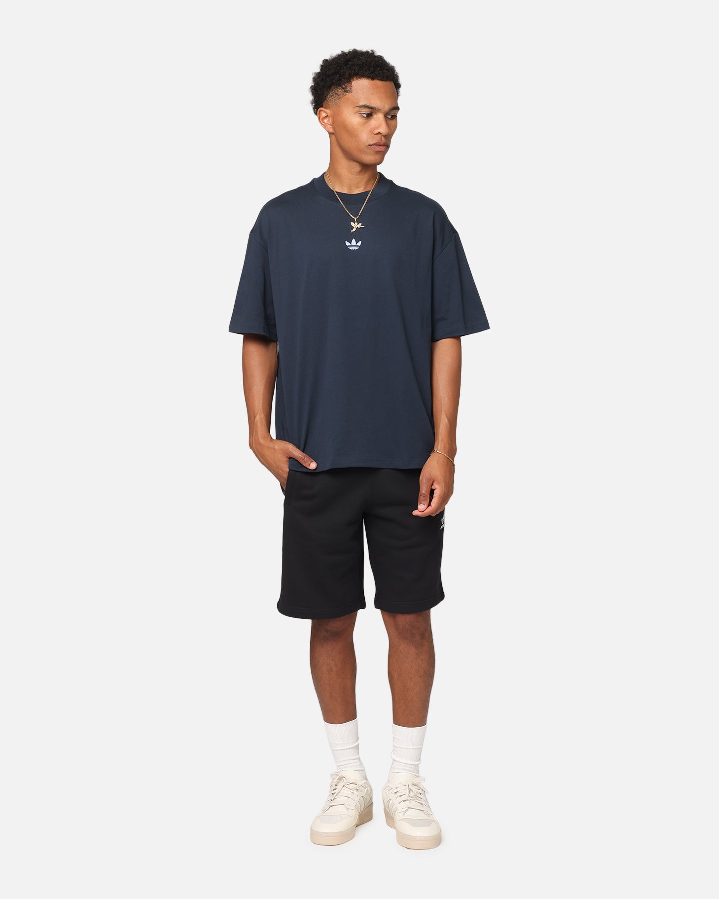 Adidas Graphic T-Shirt for Men - Aurora Ink & Blue Spark Design - Casual Wear, Street Style, Gym & Everyday Outfits