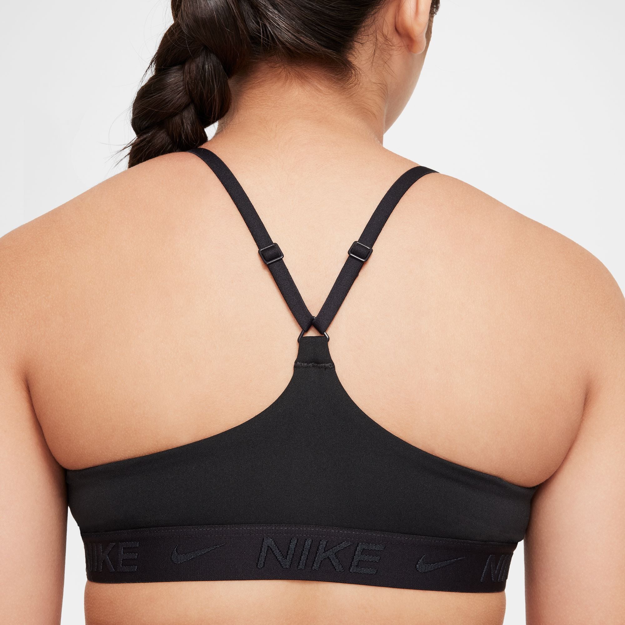 Nike Youth Indy Sports Bra for Girls - Breathable & Supportive Workout Top for Running, Yoga & Gym