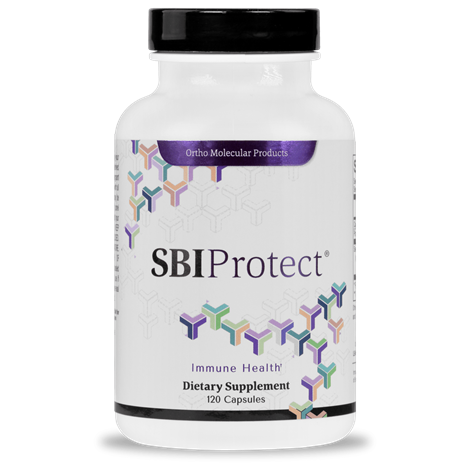 OrthoMolecular Products SBI Protect® Capsules - Immune Support Supplement for Adults - Boost Immunity & Gut Health - Perfect for Travel & Daily Wellness