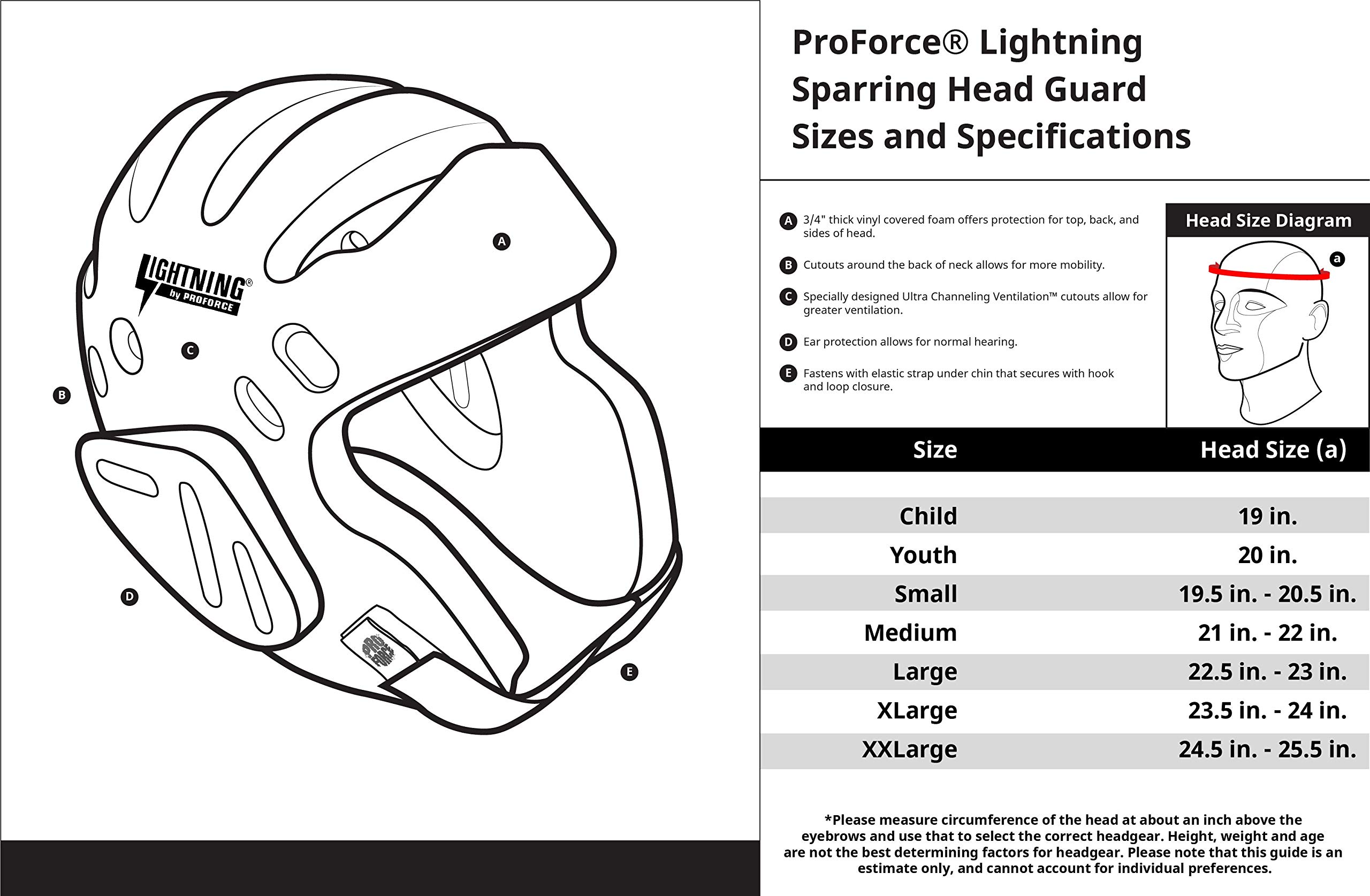 Proforce Lightning Martial Arts Protective Sparring Gear Set - Headgear, Boxing Gloves & Shin Guards for MMA, Kickboxing & Taekwondo Training - Perfect for Beginners & Professionals