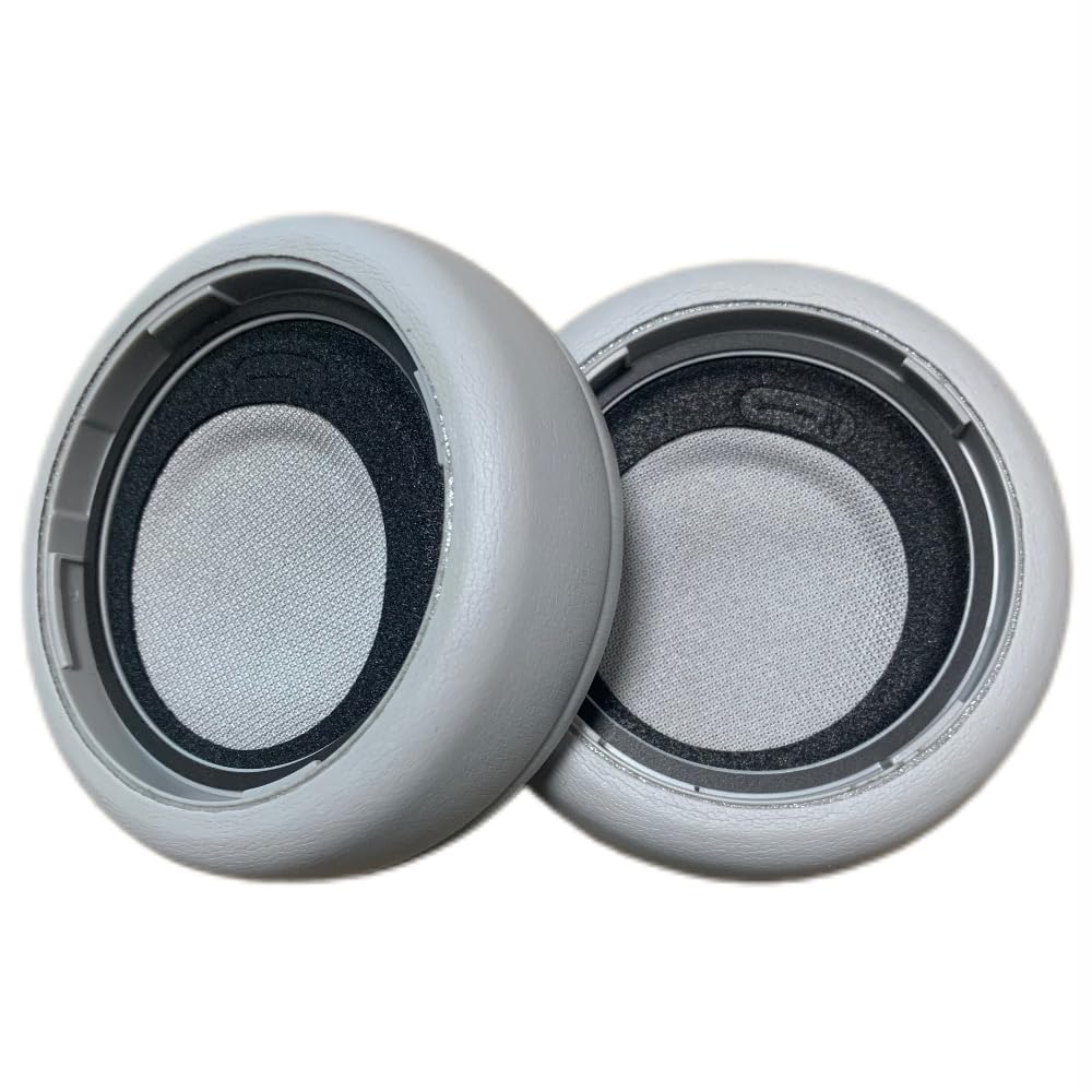 Replacement Earpads for Microsoft Surface Headphones 1 & 2 - Protein Leather Ear Cushions, Noise Cancelling Headset Accessories (Grey) - Perfect for Office, Travel & Gaming Comfort