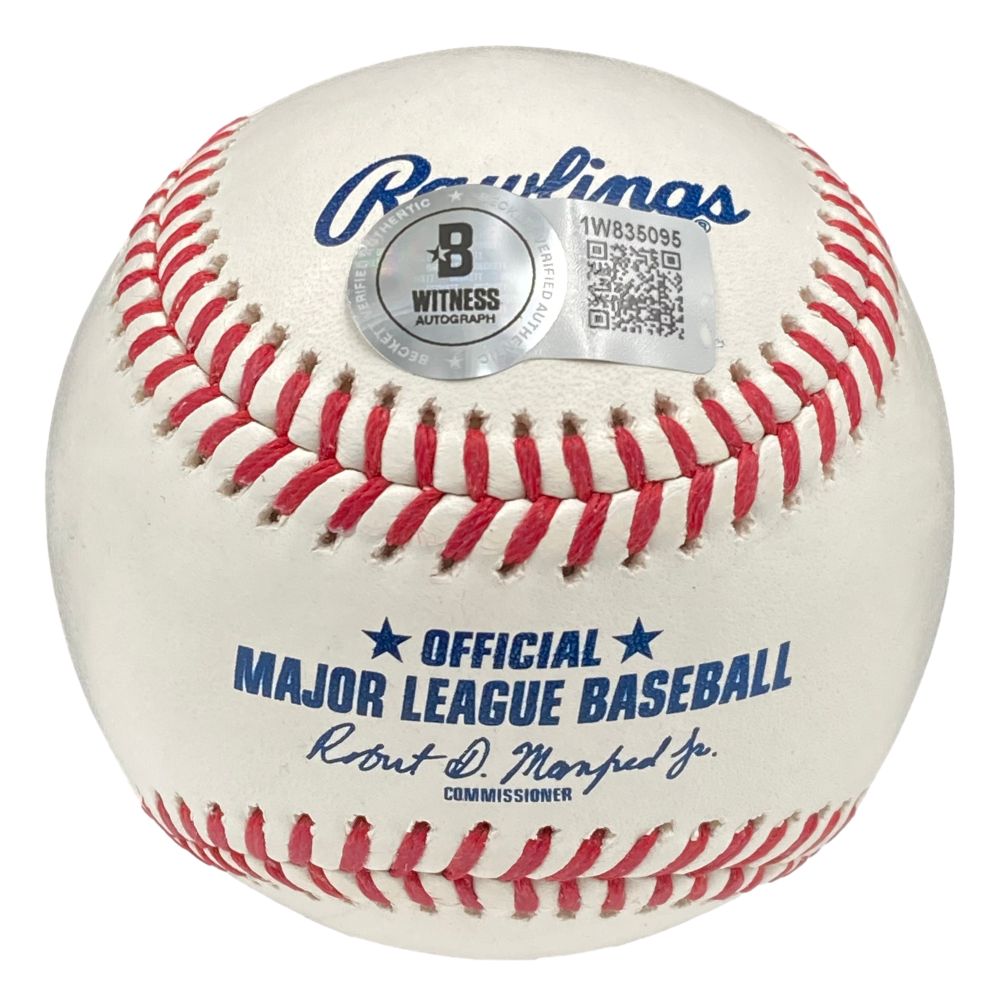 Authentic Ken Griffey Jr. Signed Seattle Mariners MLB Baseball with HOF 16 BAS & Display Case - Perfect for Collectors, Sports Memorabilia Fans, and Gift Giving