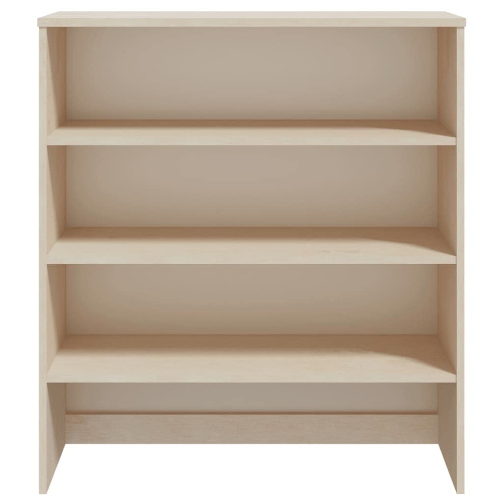Solid Wood Pine Storage Cabinet - 35.4