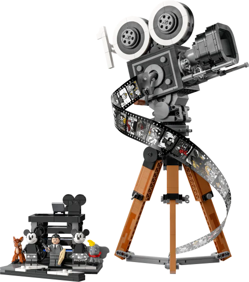 LEGO® Disney™ Walt Disney Tribute Camera Building Set - Collectible Disney Memorabilia for Adults & Fans - Perfect for Disney Theme Park Displays & Home Decor