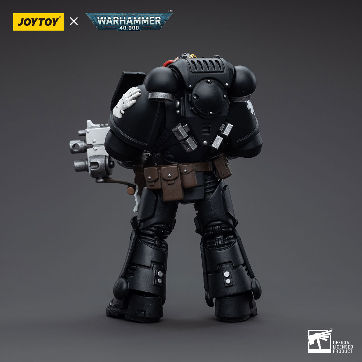 JOYTOY 1/18 Scale 3.75 Inch Warhammer 40K Iron Hands Intercessors Action Figure Set (4 Pack) - Perfect for Collectors, Tabletop Gaming, and Warhammer 40K Displays
