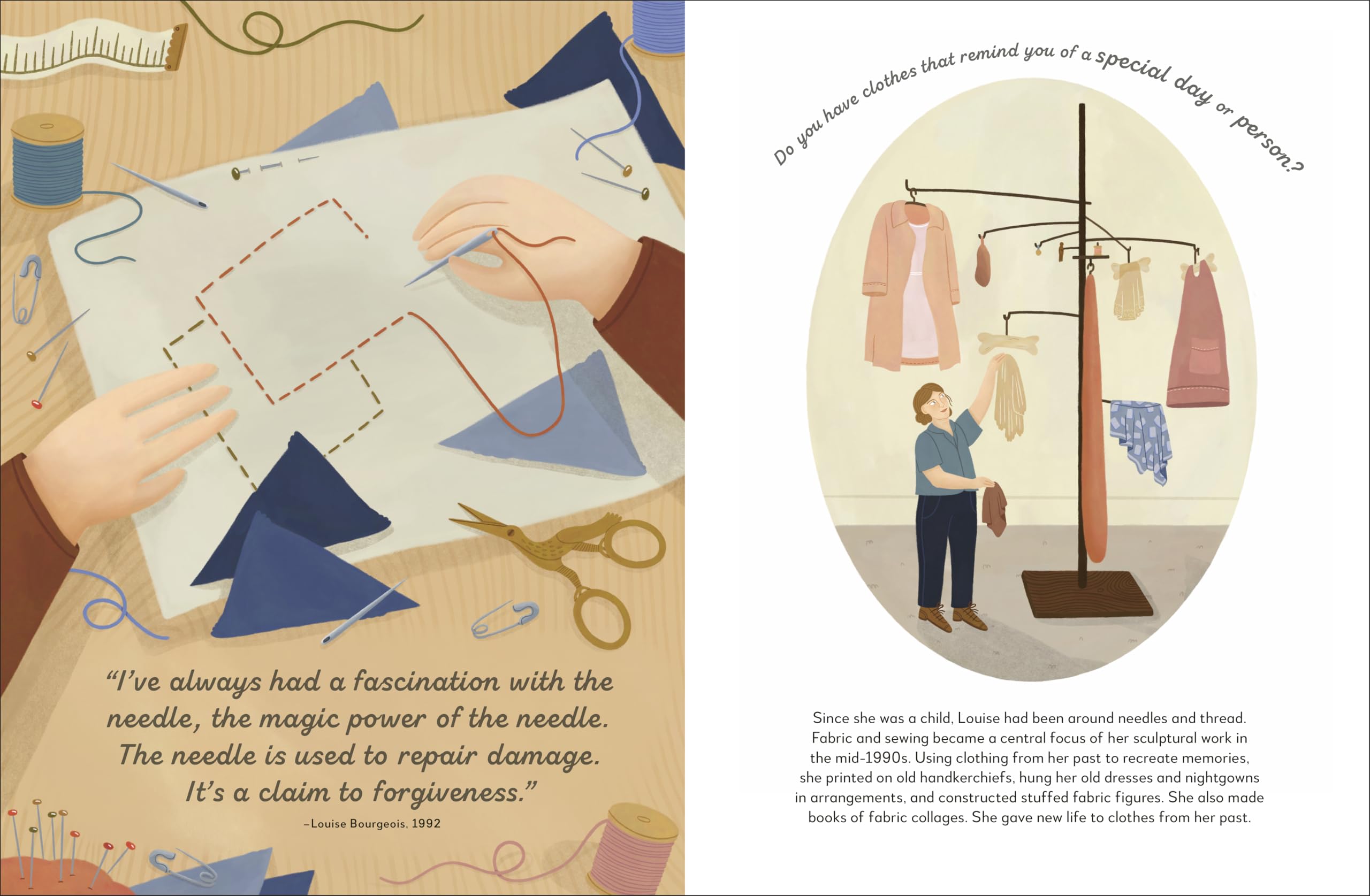 The Met Louise Bourgeois: She Saw the World as a Textured Tapestry - Artist Biography Book | Explore the Life and Works of Famous Sculptor | Perfect for Art Students, Collectors & Museum Enthusiasts