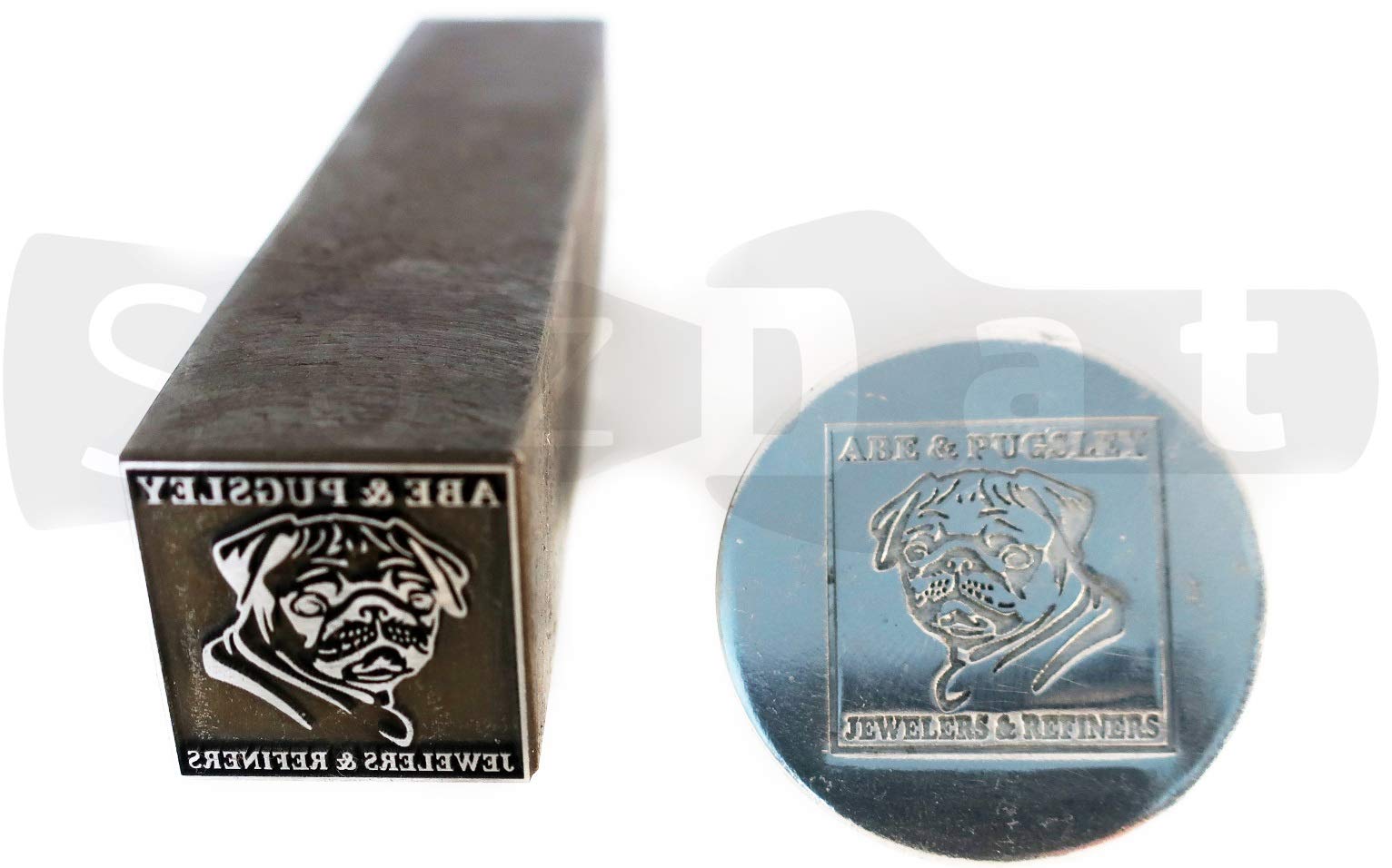 Custom Metal Stamps for Jewelry Making & Leather Crafting - Personalized Steel Punch Stamps for Metal Branding, DIY Engraving & Logo Stamping (16 Designs) - Perfect for Jewelers, Crafters & DIY Enthusiasts
